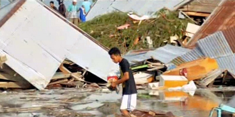 Tsunami Celebes Stadt Palu