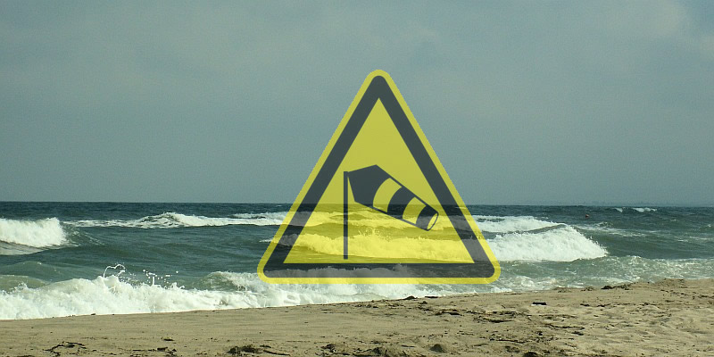 Korsika: Warnung wegen starker Strömung und Springflut
