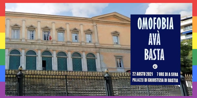Korsika Anti-Homophobie-Kundgebung in Bastia