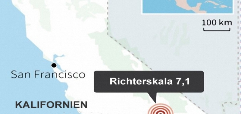 Erdbeben Kalifornien